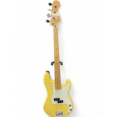 Used Fender Player Precision Bass Butterscotch Electric Bass Guitar