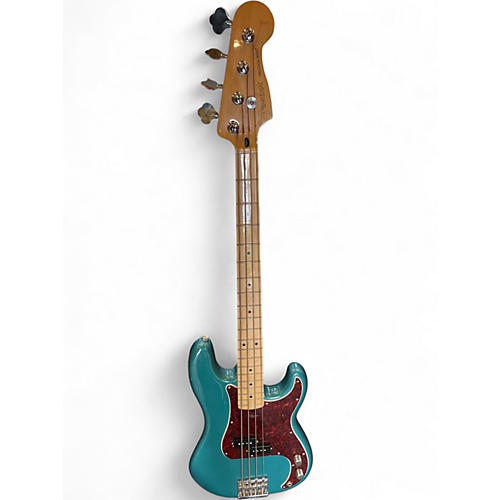 Used Fender Player Precision Bass Green Electric Bass Guitar Green