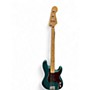 Used Fender Player Precision Bass Green Electric Bass Guitar Green