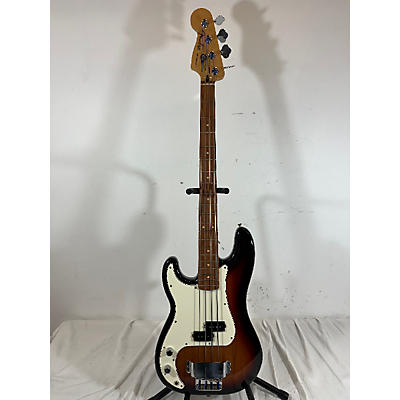 Fender Used Fender Player Precision Bass Left Handed Tobacco Sunburst Electric Bass Guitar