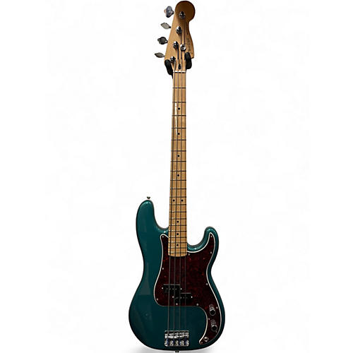 Used Fender Player Precision Bass Ocean Turquoise Electric Bass Guitar Ocean Turquoise
