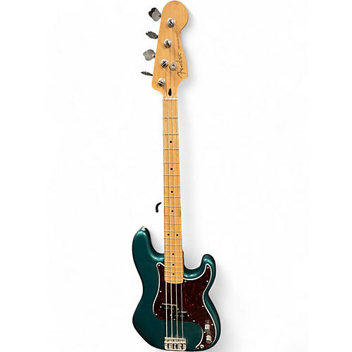Used Fender Player Precision Bass Ocean Turquoise Electric Bass Guitar Ocean Turquoise