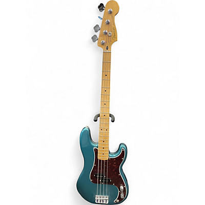 Used Fender Player Precision Bass Ocean Turquoise Electric Bass Guitar