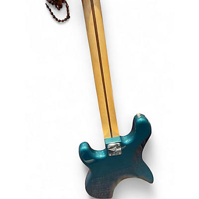 Used Fender Player Precision Bass Ocean Turquoise Electric Bass Guitar