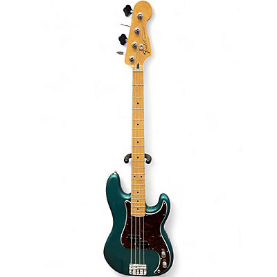 Used Fender Player Precision Bass Ocean Turquoise Electric Bass Guitar