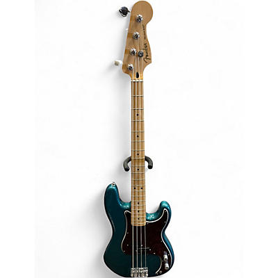 Used Fender Player Precision Bass Ocean Turquoise Electric Bass Guitar