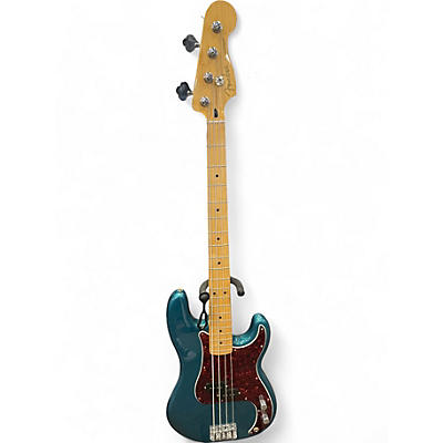 Used Fender Player Precision Bass Ocean Turquoise Electric Bass Guitar