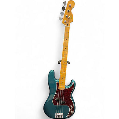 Used Fender Player Precision Bass Ocean Turquoise Electric Bass Guitar