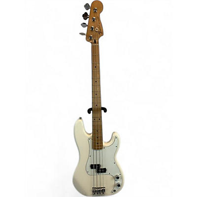 Fender Used Fender Player Precision Bass Olympic White Electric Bass Guitar