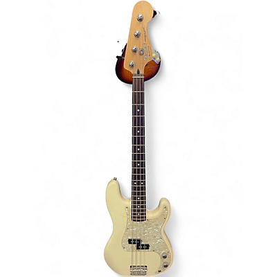 Used Fender Player Precision Bass Olympic White Electric Bass Guitar