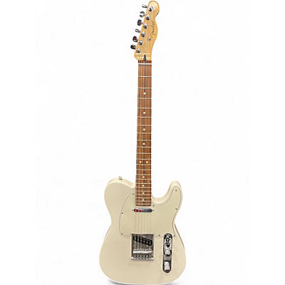 Used Fender Player Precision Bass Pearl White Electric Bass Guitar