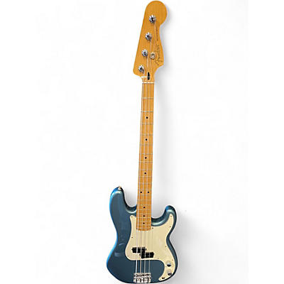 Used Fender Player Precision Bass Pelham Blue Electric Bass Guitar