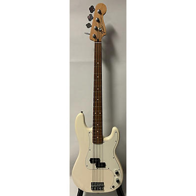 Fender Used Fender Player Precision Bass Polar White Electric Bass Guitar