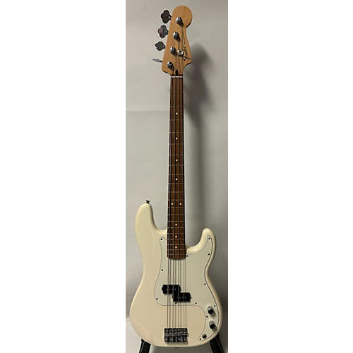 Fender Used Fender Player Precision Bass Polar White Electric Bass Guitar Polar White