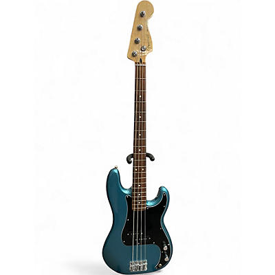 Used Fender Player Precision Bass Present Tidepool Electric Bass Guitar
