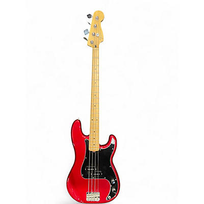 Used Fender Player Precision Bass RED Electric Bass Guitar