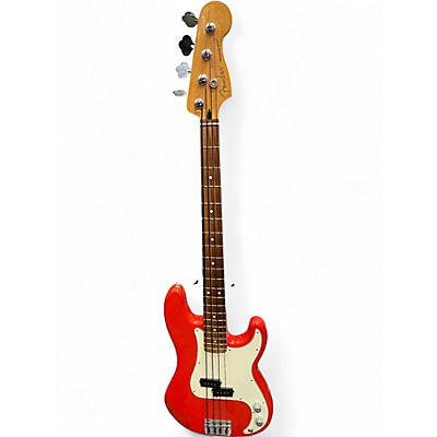 Used Fender Player Precision Bass SONIC RED Electric Bass Guitar