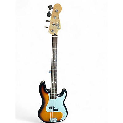 Used Fender Player Precision Bass SUNBURST Electric Bass Guitar