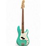 Used Fender Player Precision Bass Seafoam Green Electric Bass Guitar Seafoam Green
