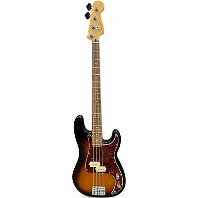 Used Fender Player Precision Bass Sunburst Electric Bass Guitar
