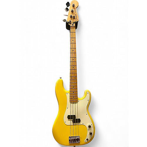 Fender Used Fender Player Precision Bass Vintage Yellow Electric Bass Guitar Vintage Yellow