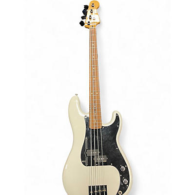 Used Fender Player Precision Bass White Electric Bass Guitar