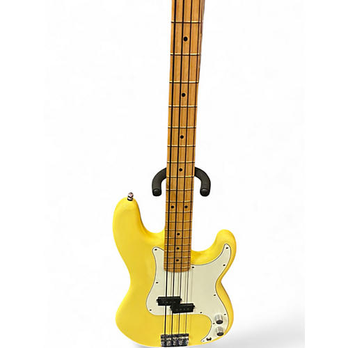 Used Fender Player Precision Bass YELLOW Electric Bass Guitar YELLOW
