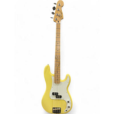 Fender Used Fender Player Precision Bass Yellow Electric Bass Guitar