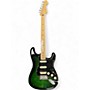 Used Fender Player Strato HSS Limited Edition Green Burst Solid Body Electric Guitar Green Burst