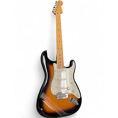 Used Fender Player Stratocaster 2 Tone Sunburst Solid Body Electric Guitar