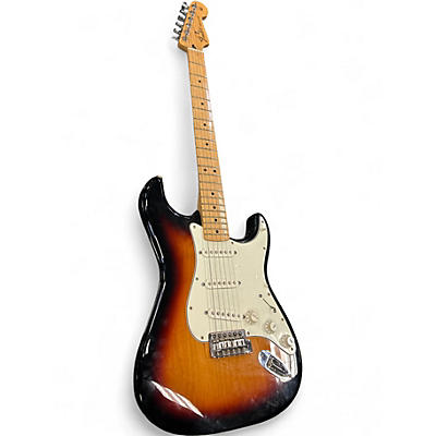 Used Fender Player Stratocaster 2 Tone Sunburst Solid Body Electric Guitar