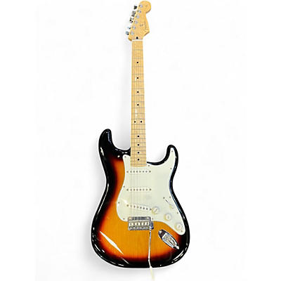 Used Fender Player Stratocaster 2 Tone Sunburst Solid Body Electric Guitar