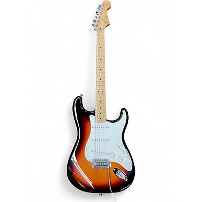 Used Fender Player Stratocaster 3 Color Sunburst Solid Body Electric Guitar