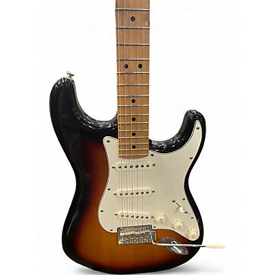 Used Fender Player Stratocaster 3 Color Sunburst Solid Body Electric Guitar