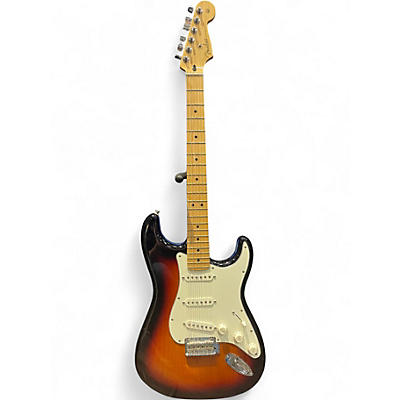 Used Fender Player Stratocaster 3 Color Sunburst Solid Body Electric Guitar