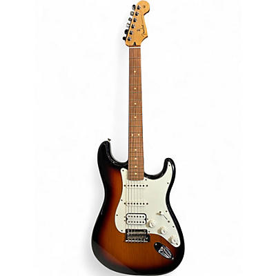 Used Fender Player Stratocaster 3 Color Sunburst Solid Body Electric Guitar