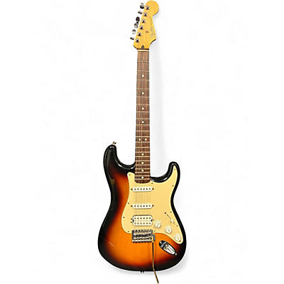Used Fender Player Stratocaster 3 Color Sunburst Solid Body Electric Guitar