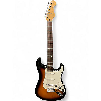 Used Fender Player Stratocaster 3 Color Sunburst Solid Body Electric Guitar