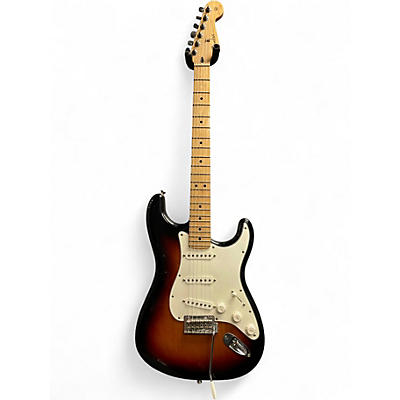 Used Fender Player Stratocaster 3 Color Sunburst Solid Body Electric Guitar