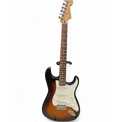 Used Fender Player Stratocaster 3 Color Sunburst Solid Body Electric Guitar