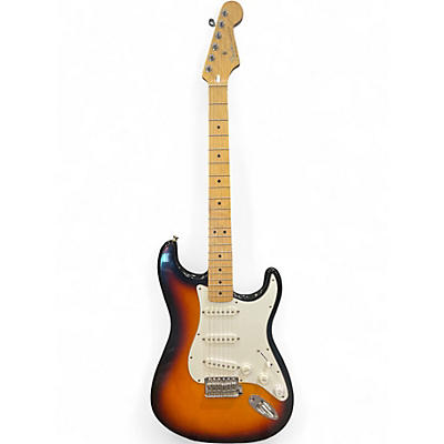 Used Fender Player Stratocaster 3 Color Sunburst Solid Body Electric Guitar
