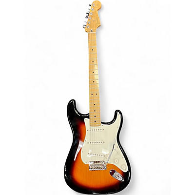 Used Fender Player Stratocaster 3 Color Sunburst Solid Body Electric Guitar