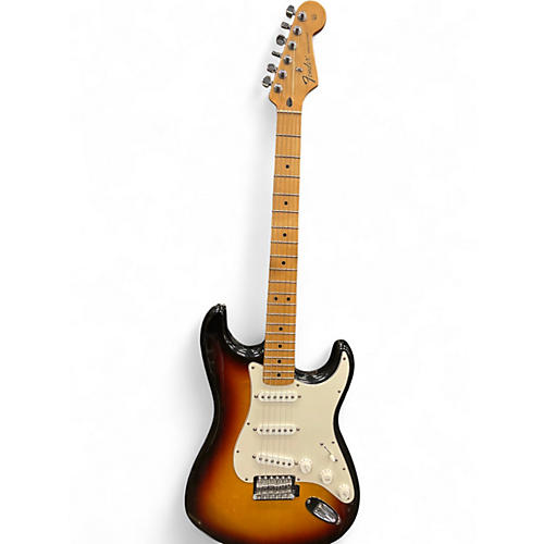 Used Fender Player Stratocaster 3 Tone Sunburst Solid Body Electric Guitar 3 Tone Sunburst