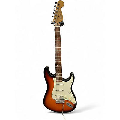 Used Fender Player Stratocaster 3 Tone Sunburst Solid Body Electric Guitar