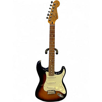 Used Fender Player Stratocaster 3 Tone Sunburst Solid Body Electric Guitar