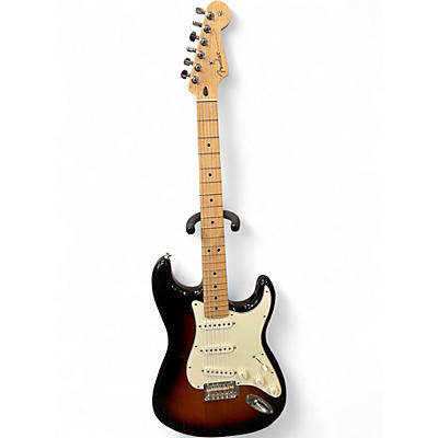 Used Fender Player Stratocaster 3 Tone Sunburst Solid Body Electric Guitar