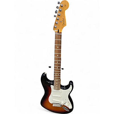 Used Fender Player Stratocaster 3 Tone Sunburst Solid Body Electric Guitar