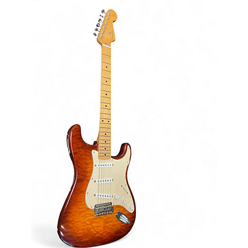 Used Fender Player Stratocaster AMBER BURST Solid Body Electric Guitar AMBER BURST