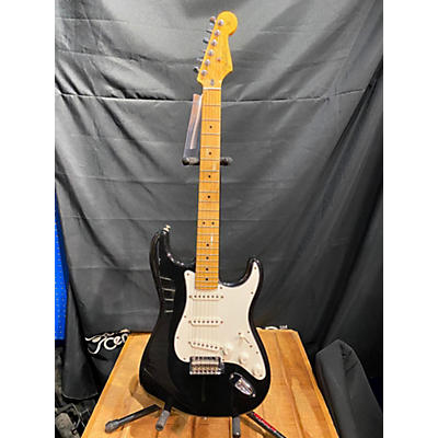 Fender Used Fender Player Stratocaster Black Solid Body Electric Guitar