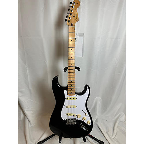 Fender Used Fender Player Stratocaster Black Solid Body Electric Guitar Black